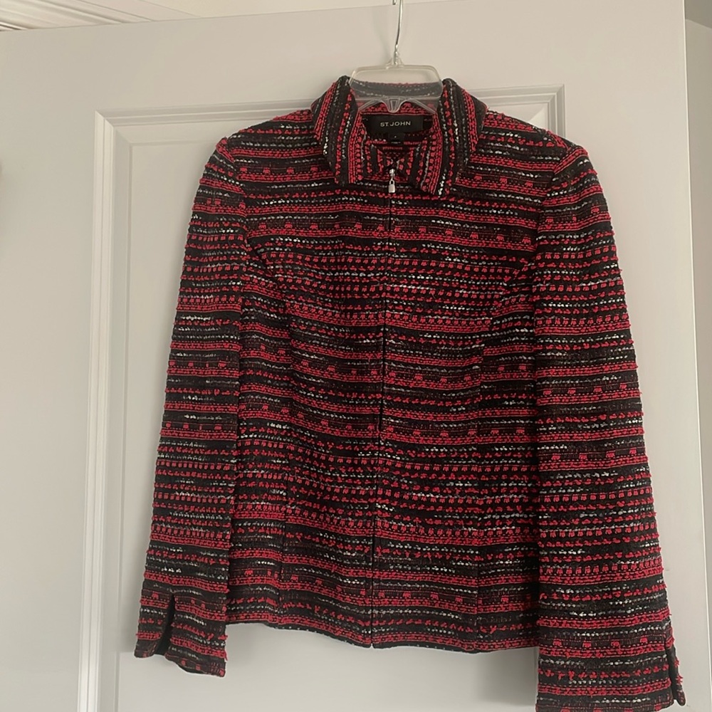 EUC St John Knit Blazer Size 4